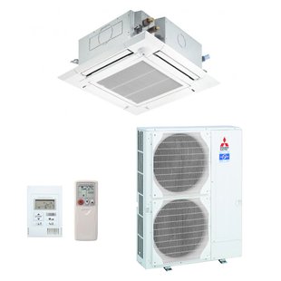 Кассетный кондиционер Mitsubishi Electric PLA-M125EA/PUHZ-ZRP125YKA MrSlim с установкой в Киеве, Харькове, Одессе и Днепре