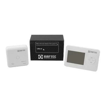 Терморегулятор для котла Raftec R302RF-W бездротовий програмований, білий