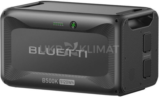 Дополнительная батарея Bluetti B500K Expansion Battery 5120Wh, совместимость с AC300, AC500, AC200MAX, AC200L, Apex 300