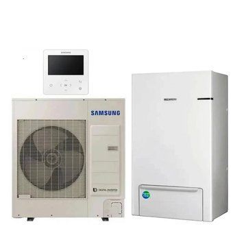 Тепловой насос воздух&ndash;вода Samsung EHS TDM Plus AE090MXTPGH/EU + AE090MNYDGH/EU, 9 кВт с установкой в Киеве, Харькове, Одессе и Днепре