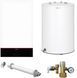 Газовый котел одноконтурный Viessmann Vitodens 100-W B1HF 25 кВт с бойлером 150 л, датчиком и дымоходом