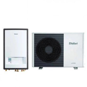 Тепловой насос воздух&ndash;вода Vaillant aroTHERM split VWL 55/5 AS 230V + VWL 57/5 IS, 5 кВт с установкой в Киеве, Харькове, Одессе и Днепре