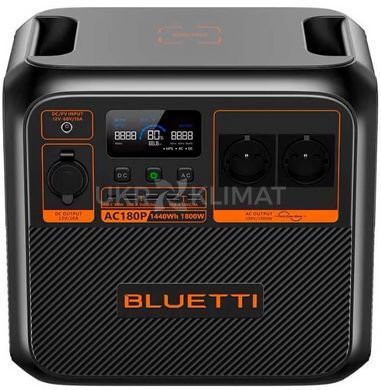 Зарядна станція Bluetti AC180P 1800W 1440Wh