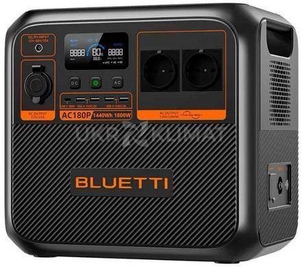 Зарядна станція Bluetti AC180P 1800W 1440Wh