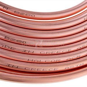 Труба медная Halcor 3/8" 10x0.81mm бухта 50m (продажа кратная 5м)