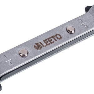 Ключ холодильный храповой LEETO LRT-301L (1/4&rdquo; 3/16&rdquo; 5/16&rdquo; 3/8&rdquo;)