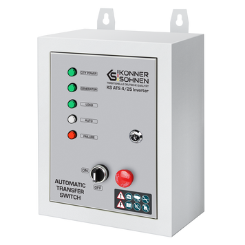 Блок АВР для генератора K&ouml;nner & S&ouml;hnen KS ATS 4/25 Inverter, 4P, 25 А