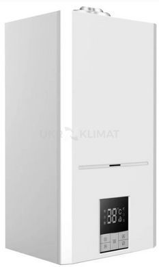 Газовый котел конденсационный двухконтурный Rens RCB-035 34,7 кВт с трубой