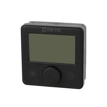 Терморегулятор для котла Raftec R311RF-B бездротовий, чорний