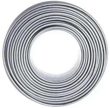 Труба для теплого пола KP Czech PEX-a 20&times;2,8 мм с кислородным барьером EVOH, серебристая (цена за 1 м)