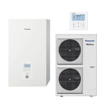 Тепловий насос повітря&ndash;вода Panasonic Aquarea T-CAP WH-UX09HE8/WH-SXC09H3E8, 9 кВт з установкою в Києві, Харкові, Одесі і Дніпрі