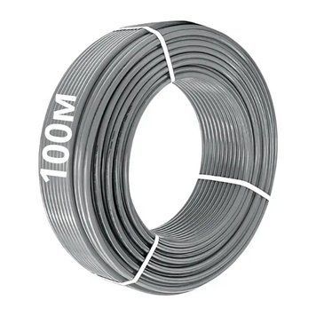 Труба для теплого пола KP Czech PEX-a 20&times;2,8 мм с кислородным барьером EVOH, серебристая, бухта 100 м