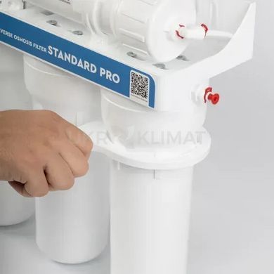 Фільтр зворотного осмосу EСS Standard PRO з мінералізацією та помпою