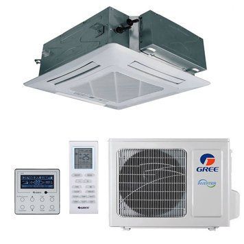 Касетний кондиціонер Gree U-MATCH Inverter GKH18K3FI/GUHD18NK3FO з установкою в Києві, Харкові, Одесі і Дніпрі
