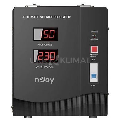 Стабилизатор напряжения NJOY Alvis 3000 (AVRL-3005TAL-CS01B), 3000 ВА / 1800 Вт