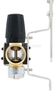 Колекторний блок Raftec Gold 1"&times;3/4" на 4 контури з витратомірами, латунь