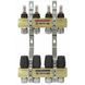 Колекторний блок Raftec Gold 1"&times;3/4" на 4 контури з витратомірами, латунь