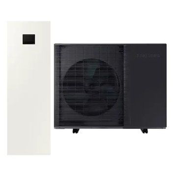 Тепловой насос воздух&ndash;вода Samsung EHS Slim Fit AE160DXEDGG/EU + AE200DNWSPG/EU, 16 кВт с установкой в Киеве, Харькове, Одессе и Днепре
