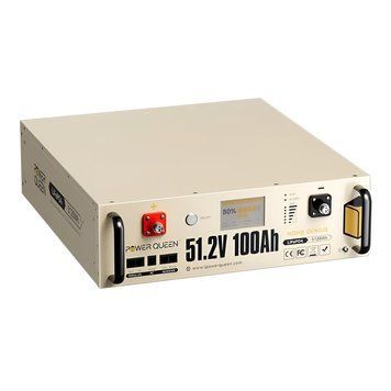 Аккумулятор Power Queen P51.2V100-100-COM-16-S3U,4 5120Вт*год
