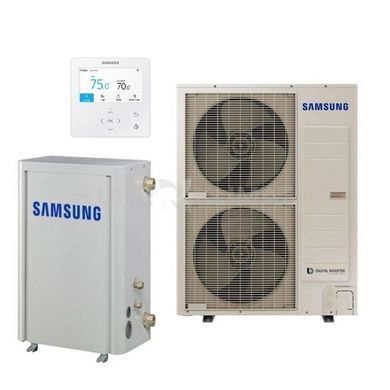 Тепловой насос воздух&ndash;вода Samsung DVM S Eco AM320FNBDEH/EU + AM100KXMDGH/TK, 31,5 кВт с установкой в Киеве, Харькове, Одессе и Днепре