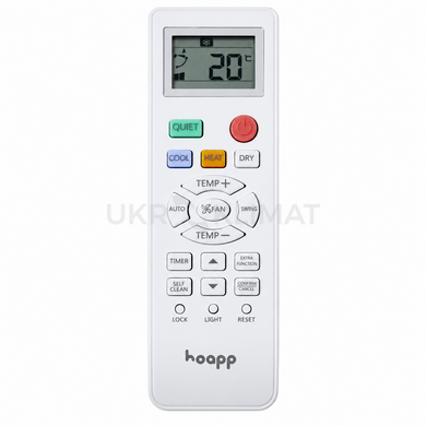 Кондиціонер Hoapp Luna R32 HSK-LB55VAW/HMK-LB55VA з установкою в Києві, Харкові, Одесі і Дніпрі