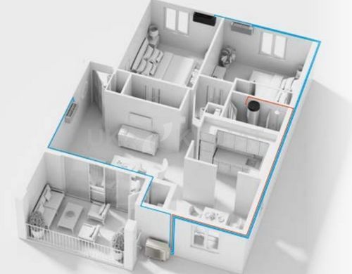 Наружный блок мультисплит-системы Daikin 2MXM40A9 на 2&nbsp;комнаты с установкой в Киеве, Харькове, Одессе и Днепре
