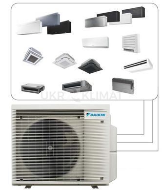 Наружный блок мультисплит-системы Daikin 3MXM52A9 на 3&nbsp;комнаты с установкой в Киеве, Харькове, Одессе и Днепре