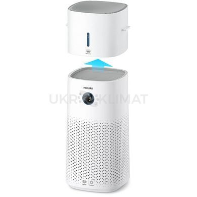 Очищувач-зволожувач повітря 2 в 1 Philips AC3737/10, до 131 м&sup2;