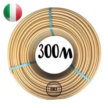 Труба для теплого пола Italy-Therm PEX-a 16&times;2,0 мм с кислородным барьером EVOH, золотистая, бухта 300 м
