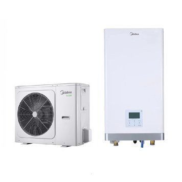 Тепловой насос воздух&ndash;вода Midea M-Thermal Arctic MHA-V16W/D2RN8-B + HB-A160/CDS90GN8-B, 16 кВт с установкой в Киеве, Харькове, Одессе и Днепре