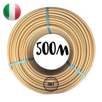 Труба для теплого пола Italy-Therm PEX-a 16&times;2,0 мм с кислородным барьером EVOH, золотистая, бухта 500 м