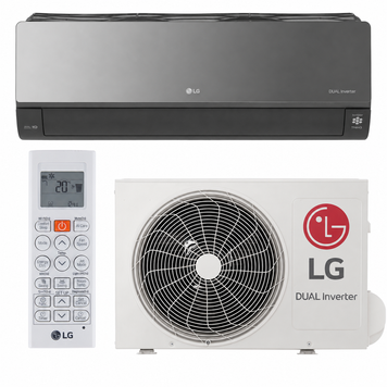 Кондиционер LG ARTCOOL Mirror AC12BK.NSJ/AC12BK.UA3 с установкой в Киеве, Харькове, Одессе и Днепре