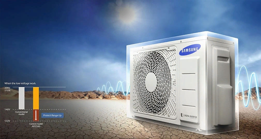 Автоматичний захист кондиціонера Samsung