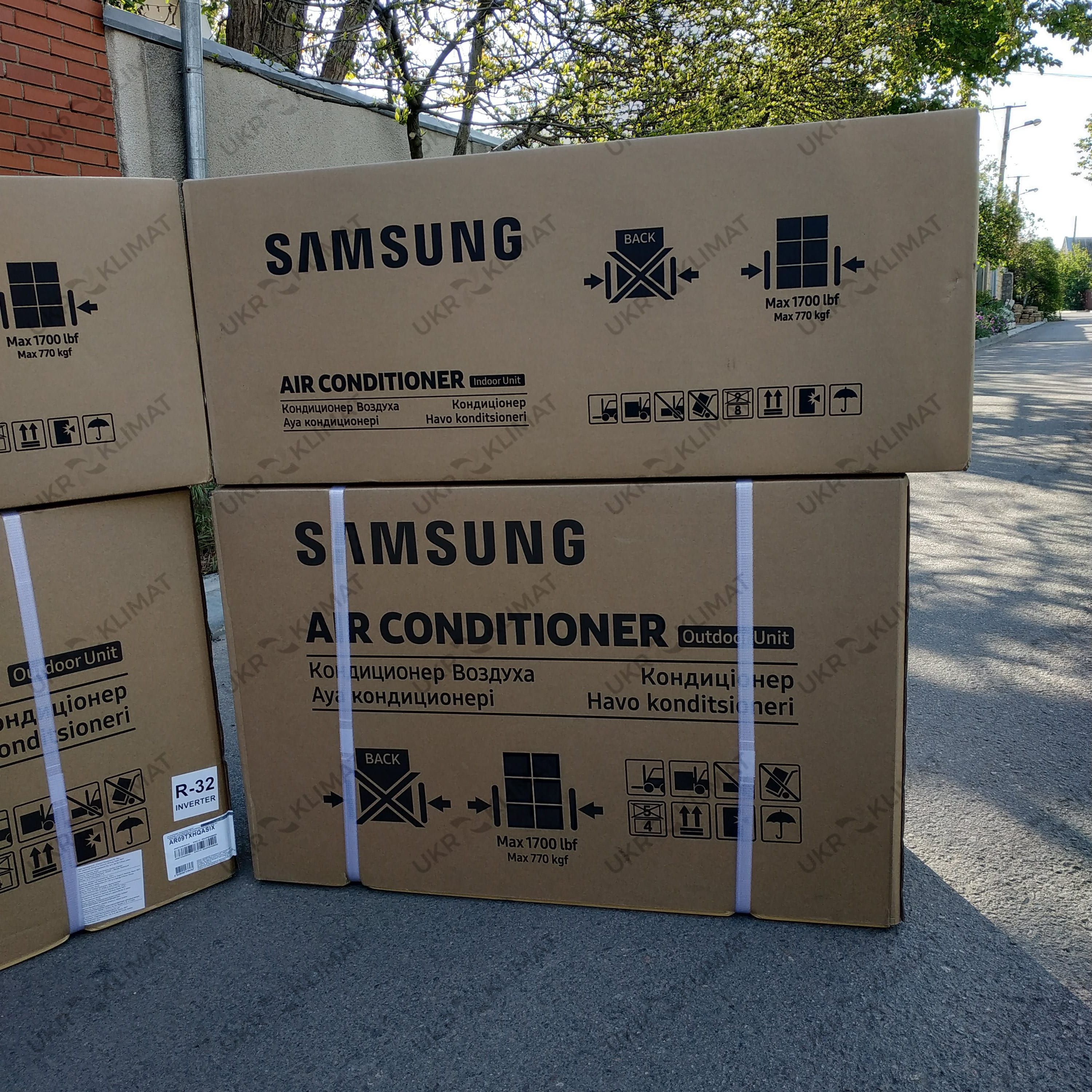 Доставка кондиціонерів Samsung безкоштовна